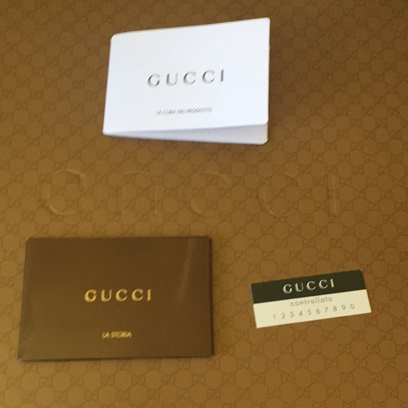 AUTHENTIC LARGE GOLD METALLIC GUCCI HYSTERIA PURSE XL BAG - Picture 16 of 17